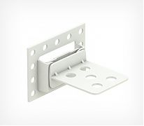 Профессиональный подбор оборудования для Вашего бизнеса. Купить Держатель картонной полки горизонтальный съемный CORR-H-CLIP по лучшей цене с доставкой