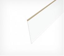 Полочные ценникодержатели, Ценникодержатели с клеящейся лентой, DBR. Продажа POS-материалов от производителя по низким ценам. Подберем ценникодержатели для Ваших стеллажей, оперативная доставка - Ценникодержатель полочный крепление скотч DBR 73