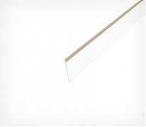 Полочные ценникодержатели, Ценникодержатели с клеящейся лентой, DBR. Продажа POS-материалов от производителя по низким ценам. Подберем ценникодержатели для Ваших стеллажей, оперативная доставка - Ценникодержатель полочный крепление скотч DBR 30